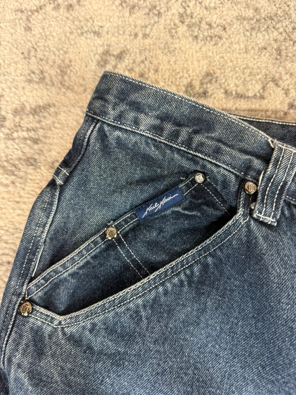 Pantalon baggy jean large Japanese balloon streetwear JNCO y2k vintage hip-hop taille 38US n•283