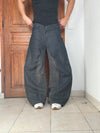 Pantalon baggy jean large Japanese balloon streetwear JNCO y2k vintage hip-hop taille 34US n•234
