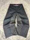 Pantalon baggy jean large Japanese balloon streetwear JNCO y2k vintage hip-hop taille 34US n•234