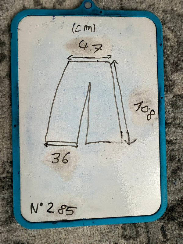 Pantalon baggy jean large Japanese balloon streetwear JNCO y2k vintage hip-hop taille 4XL n•285