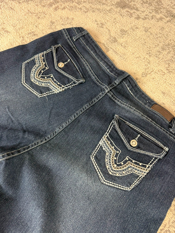 Pantalon baggy jean large Japanese balloon streetwear JNCO y2k vintage hip-hop taille 4XL n•285