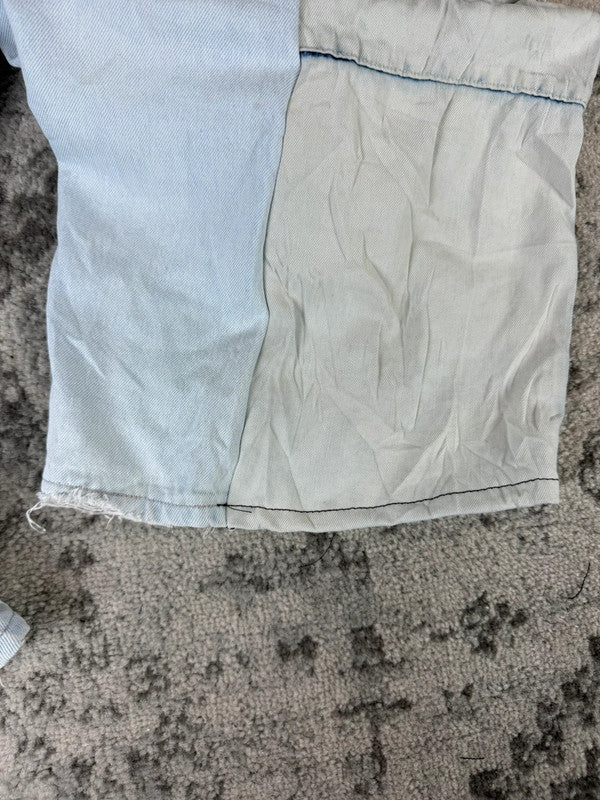 Pantalon baggy jean large Japanese balloon streetwear JNCO y2k vintage hip-hop taille S n•286