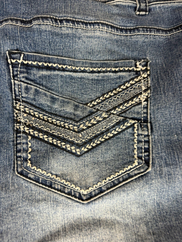 Pantalon baggy jean large Japanese balloon streetwear JNCO y2k vintage hip-hop taille 3XL n•287