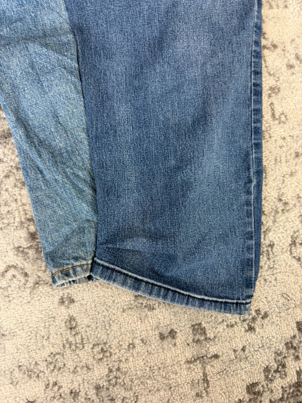 Pantalon baggy jean large Japanese balloon streetwear JNCO y2k vintage hip-hop taille 3XL n•287
