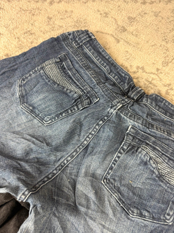 Pantalon baggy jean large Japanese balloon streetwear JNCO y2k vintage hip-hop taille 3XL n•291