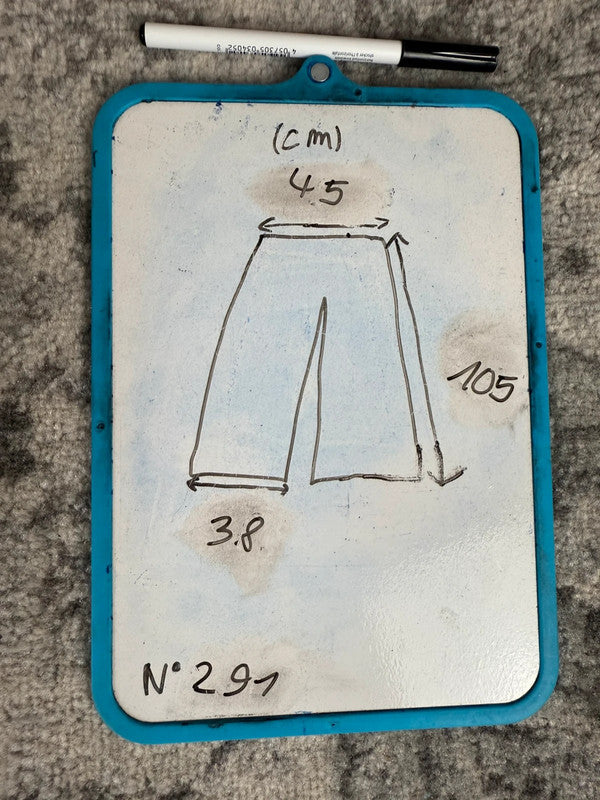 Pantalon baggy jean large Japanese balloon streetwear JNCO y2k vintage hip-hop taille 3XL n•291