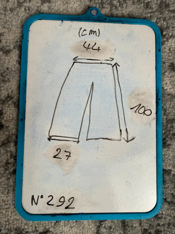 Pantalon baggy jean large Japanese balloon streetwear JNCO y2k vintage hip-hop taille 3XL n•292