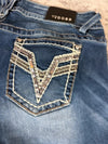 Pantalon baggy jean large Japanese balloon streetwear JNCO y2k vintage hip-hop taille 3XL n•292