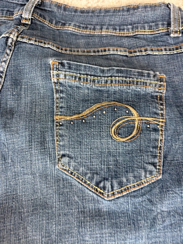 Pantalon baggy jean large Japanese balloon streetwear JNCO y2k vintage hip-hop taille XL n•293