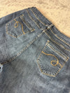 Pantalon baggy jean large Japanese balloon streetwear JNCO y2k vintage hip-hop taille XL n•293