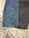 Pantalon baggy jean large Japanese balloon streetwear JNCO y2k vintage hip-hop taille XL n•293