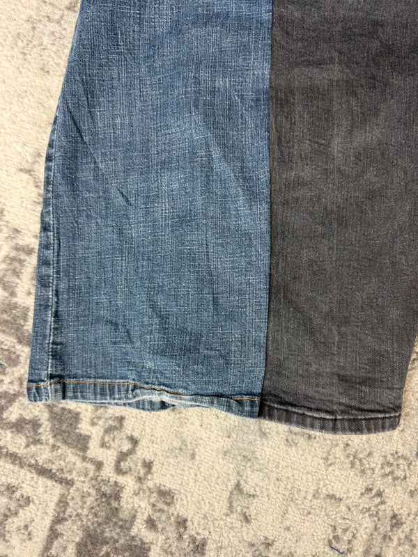 Pantalon baggy jean large Japanese balloon streetwear JNCO y2k vintage hip-hop taille XL n•293