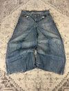Pantalon baggy jean large Japanese balloon streetwear JNCO y2k vintage hip-hop taille 34US n•295