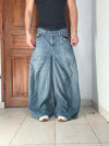 Pantalon baggy jean large Japanese balloon streetwear JNCO y2k vintage hip-hop taille 34US n•295