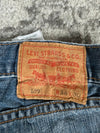 Pantalon baggy jean large Japanese balloon streetwear JNCO y2k vintage hip-hop taille 34US n•295