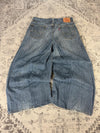Pantalon baggy jean large Japanese balloon streetwear JNCO y2k vintage hip-hop taille 34US n•295