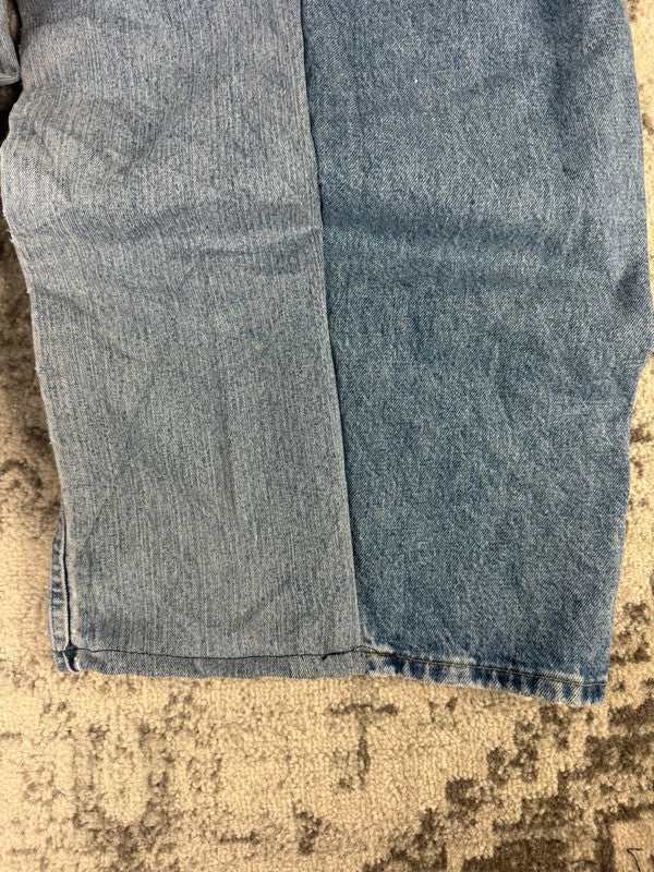 Pantalon baggy jean large Japanese balloon streetwear JNCO y2k vintage hip-hop taille S n•297