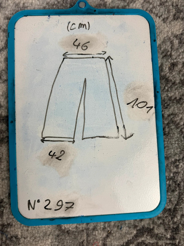 Pantalon baggy jean large Japanese balloon streetwear JNCO y2k vintage hip-hop taille 38US n•297