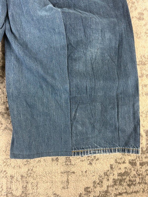 Pantalon baggy jean large Japanese balloon streetwear JNCO y2k vintage hip-hop taille 38US n•297