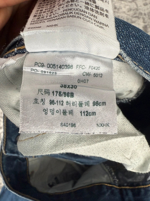 Pantalon baggy jean large Japanese balloon streetwear JNCO y2k vintage hip-hop taille 38US n•297