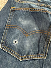 Pantalon baggy jean large Japanese balloon streetwear JNCO y2k vintage hip-hop taille 38US n•297