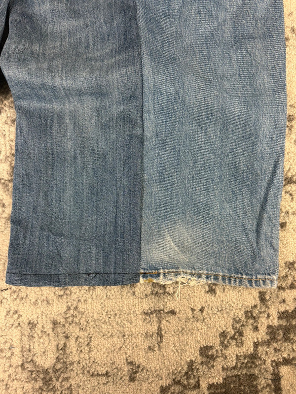 Pantalon baggy jean large Japanese balloon streetwear JNCO y2k vintage hip-hop taille 36US n•298