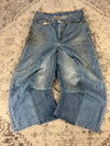 Pantalon baggy jean large Japanese balloon streetwear JNCO y2k vintage hip-hop taille 36US n•298