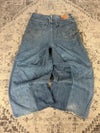 Pantalon baggy jean large Japanese balloon streetwear JNCO y2k vintage hip-hop taille 36US n•298
