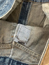Pantalon baggy jean large Japanese balloon streetwear JNCO y2k vintage hip-hop taille S n•302