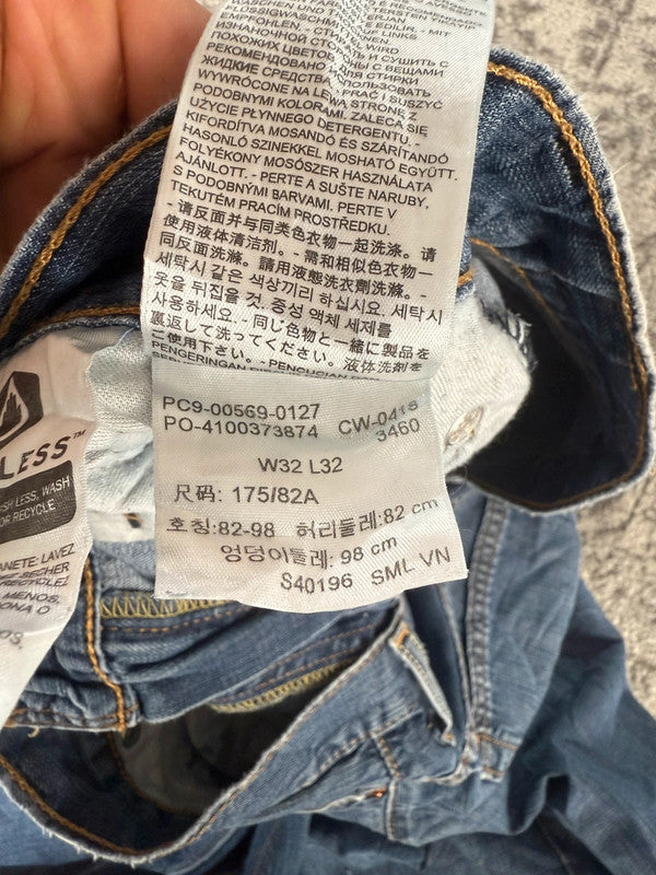 Pantalon baggy jean large Japanese balloon streetwear JNCO y2k vintage hip-hop taille 32US n•303