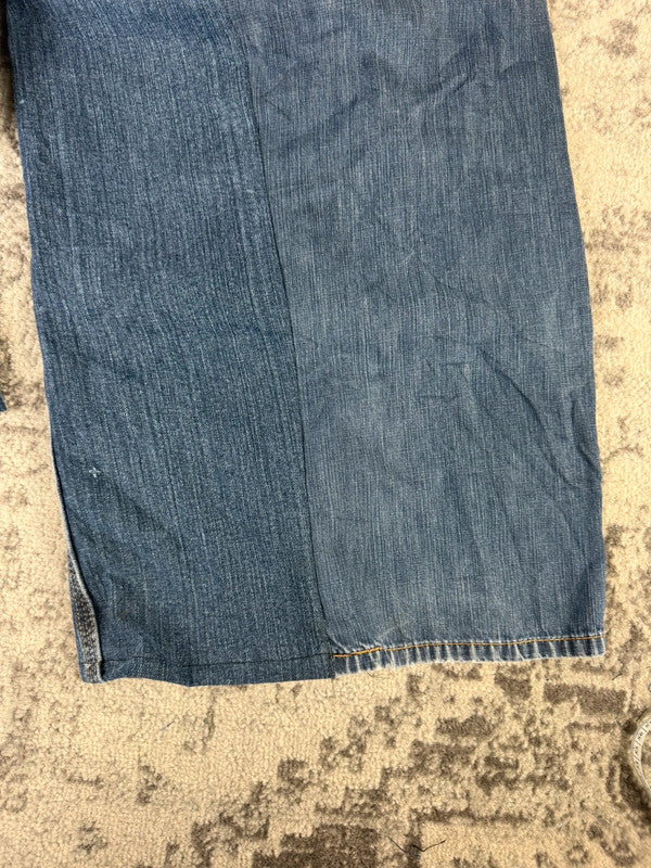 Pantalon baggy jean large Japanese balloon streetwear JNCO y2k vintage hip-hop taille 32US n•303