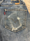 Pantalon baggy jean large Japanese balloon streetwear JNCO y2k vintage hip-hop taille 32US n•304