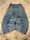 Pantalon baggy jean large Japanese balloon streetwear JNCO y2k vintage hip-hop taille 32US n•304