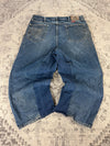 Pantalon baggy jean large Japanese balloon streetwear JNCO y2k vintage hip-hop taille 38US n•305