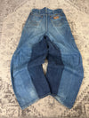Pantalon baggy jean large Japanese balloon streetwear JNCO y2k vintage hip-hop taille 34US n•306