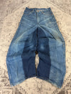 Pantalon baggy jean large Japanese balloon streetwear JNCO y2k vintage hip-hop taille 34US n•306