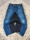 Pantalon baggy jean large Japanese balloon streetwear JNCO y2k vintage hip-hop taille 34US n•309