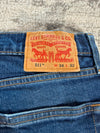 Pantalon baggy jean large Japanese balloon streetwear JNCO y2k vintage hip-hop taille 34US n•309