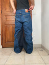 Pantalon baggy jean large Japanese balloon streetwear JNCO y2k vintage hip-hop taille 34US n•309