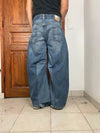 Pantalon baggy jean large Japanese balloon streetwear JNCO y2k vintage hip-hop taille 32US n•310