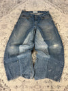 Pantalon baggy jean large Japanese balloon streetwear JNCO y2k vintage hip-hop taille 32US n•310