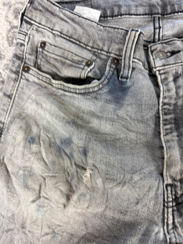 Pantalon baggy jean large Japanese balloon streetwear JNCO y2k vintage hip-hop taille 32US n•313