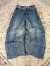 Pantalon baggy jean large Japanese balloon streetwear JNCO y2k vintage hip-hop taille 30US n•314