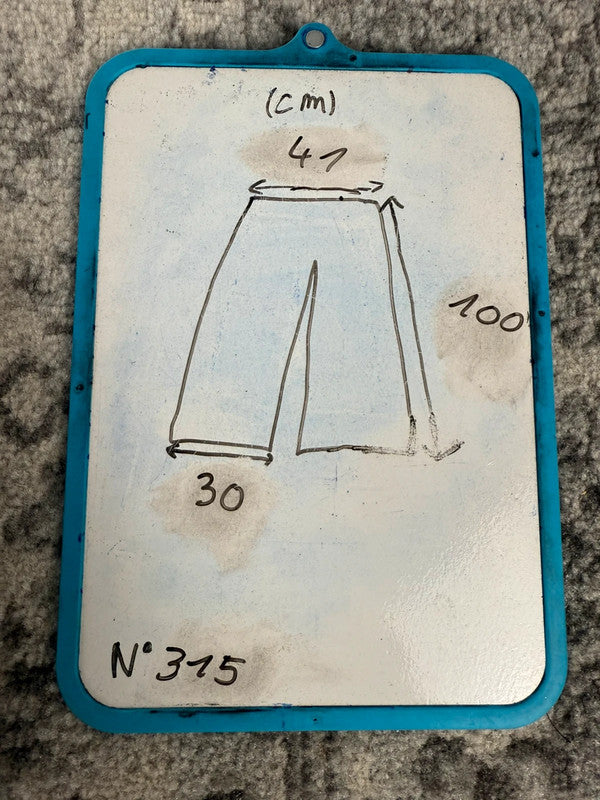Pantalon baggy jean large Japanese balloon streetwear JNCO y2k vintage hip-hop taille 33US n•315