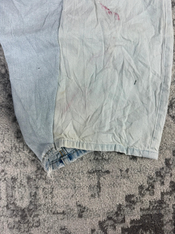 Pantalon baggy jean large Japanese balloon streetwear JNCO y2k vintage hip-hop taille XS n•318