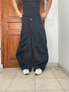 Pantalon baggy jean large Japanese balloon streetwear JNCO y2k vintage hip-hop taille S n•321