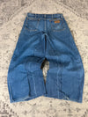 Pantalon baggy jean large Japanese balloon streetwear JNCO y2k vintage hip-hop taille 33US n•322