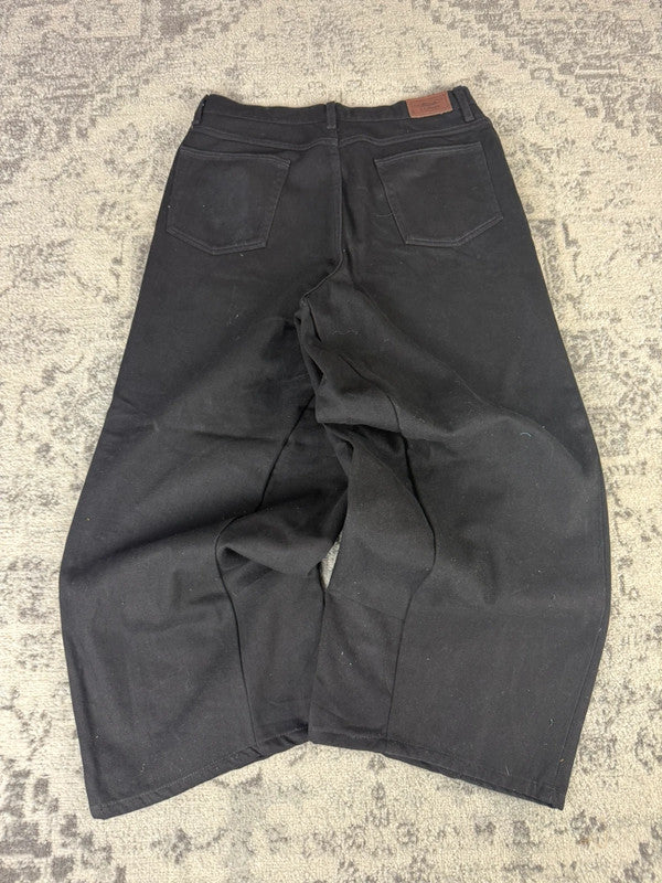 Pantalon baggy jean large Japanese balloon streetwear JNCO y2k vintage hip-hop taille M n•324