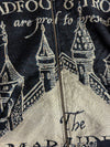 Manteau en tapisserie design unique vintage fait main upcyclé retravaillé tissé taille M n•449