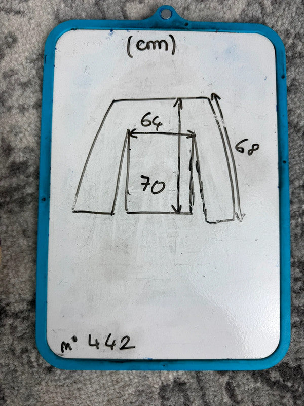 Manteau en tapisserie design unique vintage fait main upcyclé retravaillé tissé taille XL n•442